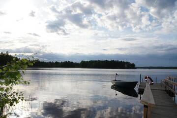 Фото номера Вилла с 4 спальнями и сауной Виллы Saimaa Lakeside г. Руоколахти 33