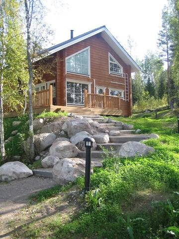 Фото номера Вилла с 4 спальнями и сауной Виллы Saimaa Lakeside г. Руоколахти 4
