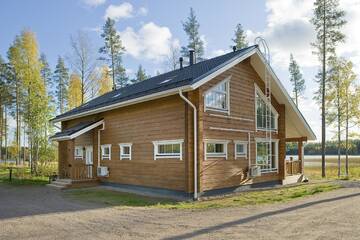 Фото номера Вилла с 4 спальнями и сауной Виллы Saimaa Lakeside г. Руоколахти 18