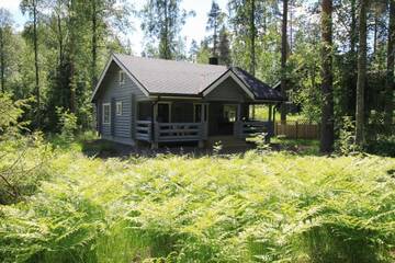 Фото номера Шале с одной спальней Шале Matikkala Cottages г. Руоколахти 2