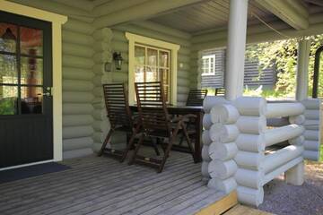 Фото номера Шале с одной спальней Шале Matikkala Cottages г. Руоколахти 4